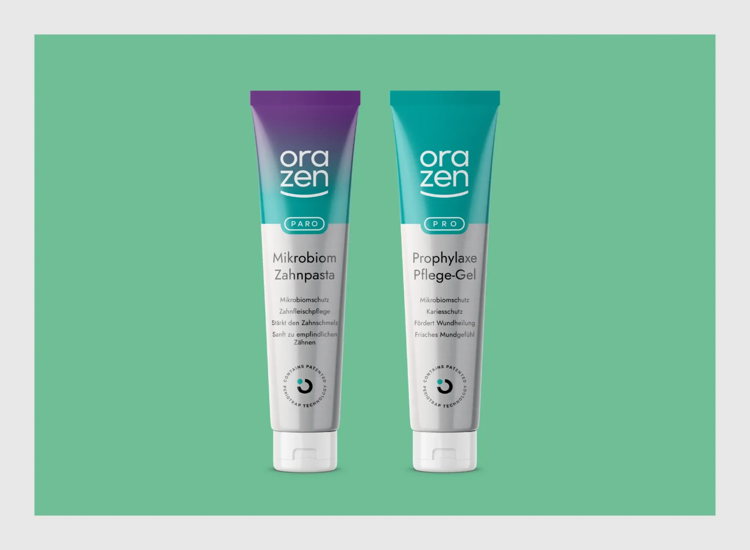 Produktverpackung Orazen